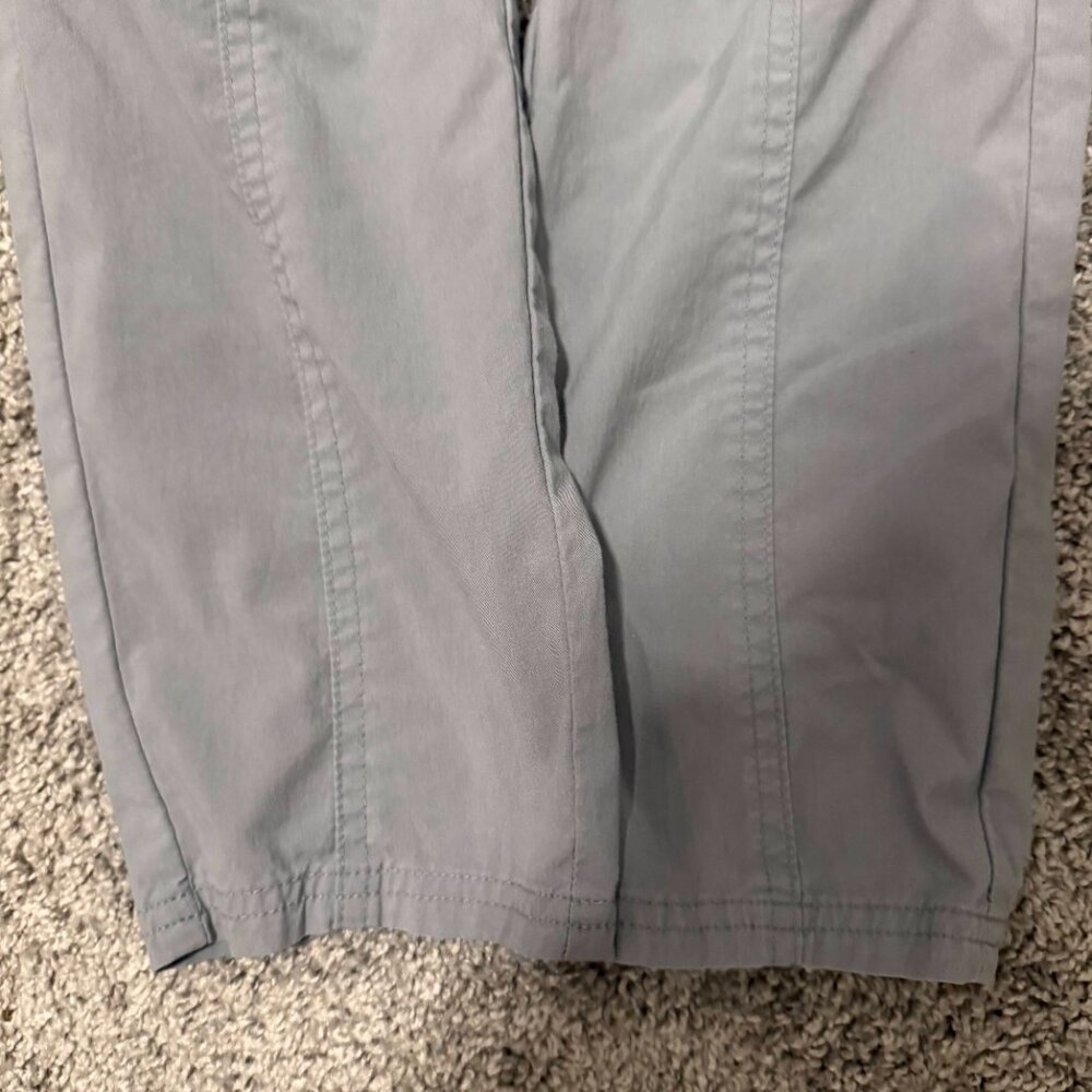 Prana Halle II Pants 12 Gray Water Repellent Stretch Hiking Travel Performance - Picture 2 of 6